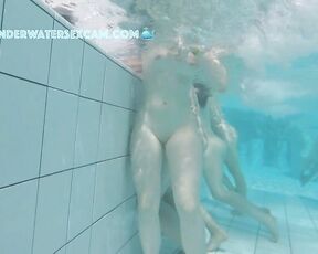 NEW! Watching these 18-year-old naked teen girls underwater is a sure-fire way to get a hard-on—even without a blue pill ;-)