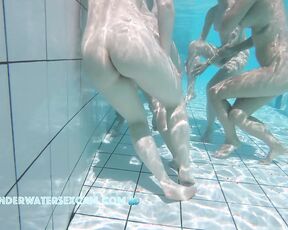 NEW! Here you can once again watch them cross their legs and move around because they're so hot