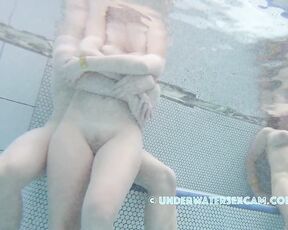 NEW! This horny couple would love to do a lot more, but they don't really dare to because there are so many people around them