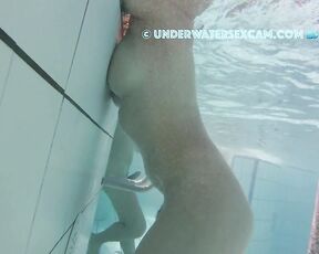 NEW! She then says to her boyfriend, “If you don't want to fuck me, I'll just fuck the underwater jet!”