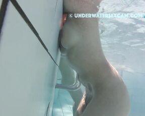 NEW! She then says to her boyfriend, “If you don't want to fuck me, I'll just fuck the underwater jet!”