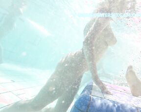 NEW! She then says to her boyfriend, “If you don't want to fuck me, I'll just fuck the underwater jet!”