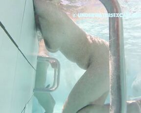 NEW! She then says to her boyfriend, “If you don't want to fuck me, I'll just fuck the underwater jet!”