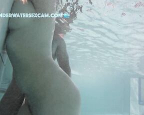 NEW! This hot girl is fully embracing her lust and letting herself be satisfied by a big cock AND an underwater jet