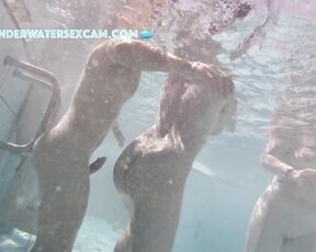 NEW! This hot girl is fully embracing her lust and letting herself be satisfied by a big cock AND an underwater jet