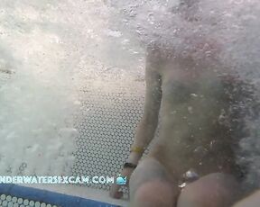 NEW! She seems to really like the bubbles, the way she's holding her pussy out