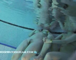 NEW! These two girls really get their kicks sitting naked in the hot tub