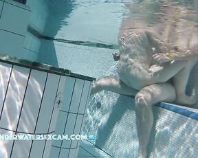 NEW! She's riding him a little while he watches the young girls. A classic win-win situation