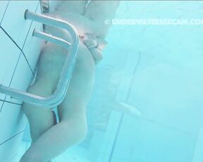 NEW! While she's having sex with the underwater jet, he gets jealous and wants to have fucking too