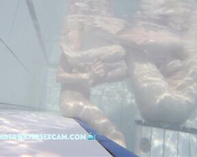 NEW! I always wonder if lesbian girls ever want to try it with a big, hard cock in the pool