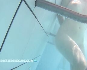 NEW! Shorts #93 - Compilation of hot cut scenes, outtakes and too short scenes filmed with a hidden underwater camera in public pools.