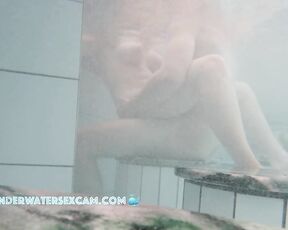 NEW! Just like this young couple, I think it's totally normal to have sex in a public pool in broad daylight while others watch
