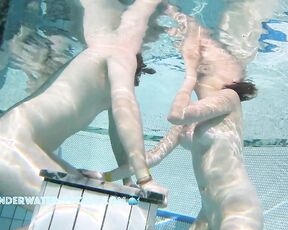 NEW! I think this is their first date, and they want to see what kinds of things you can do in the pool when you're naked.