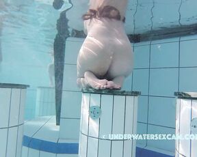 NEW! This bitch is clearly enjoying showing off her naked body, and I'm going to ask her if she's really aroused yet