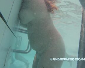 NEW! Hey, let the other girls have a turn! They want to fuck with the underwater jet, too!