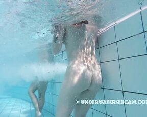 NEW! Why are her nipples so hard? Is it because the sun is shining and the water is warm? ;-)