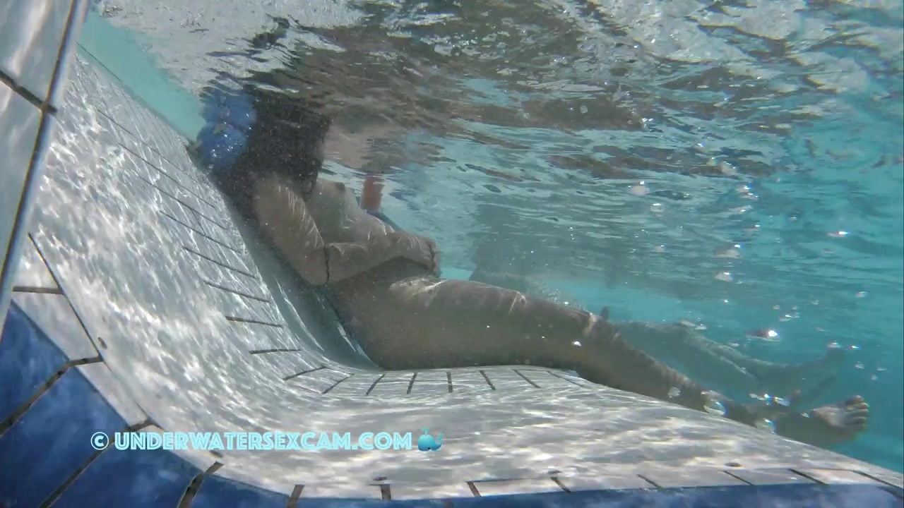 NEW! This hot teen girl is naked in a public sauna pool for the first time and would love to have sex underwater