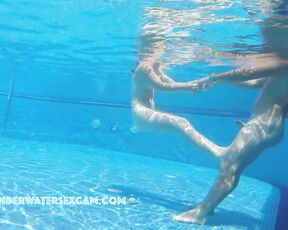 NEW! Young teen couples like that should really always be having sex when they're naked in the sauna pool, right?