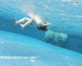 NEW! That would've been really cool if she'd actually given him a blowjob underwater