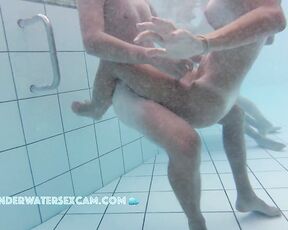 NEW! She's totally hot because she's naked in the pool, and that's why she wants to get fucked good. Come on, boy, you can do it!
