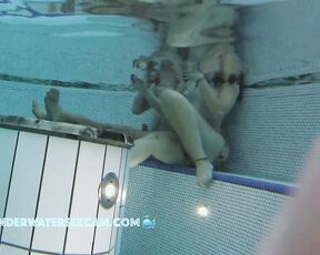 NEW! As you can easily see, he'd love to do a lot more in the sauna pool with his girlfriend