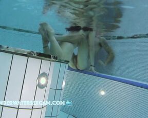 NEW! As you can easily see, he'd love to do a lot more in the sauna pool with his girlfriend