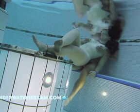NEW! As you can easily see, he'd love to do a lot more in the sauna pool with his girlfriend