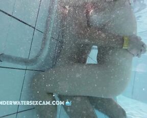 NEW! And here's another young couple who'd love to really let loose in the sauna pool