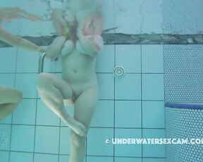 NEW! This teen18+ girl is trying to hide her amazing breasts, but that's not so easy when they're that big ;-)