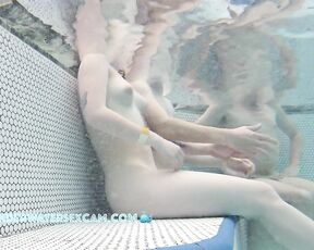 NEW! She has such innocent-looking young pink nipples, and I wonder who actually makes the nipple colors ;-)