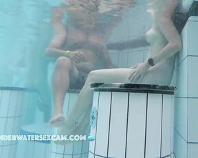 NEW! Young love meets old love, and what can I say? She's obviously hot the way she spreads her legs