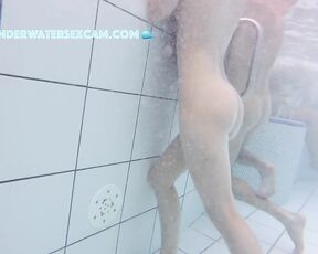 NEW! Should I follow this hot Asian teen (18+) into the hot tub, or what do you think? Maybe she's up for it ;-)