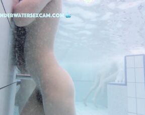 NEW! Should I follow this hot Asian teen (18+) into the hot tub, or what do you think? Maybe she's up for it ;-)