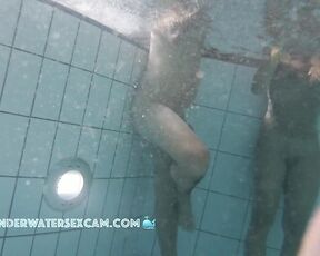 NEW! If I were him, I'd definitely try to get that hot Black girl to have a little more fun underwater.