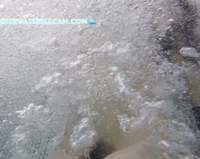 NEW! This hot Asian teen (18+) was sitting so close to me that we accidentally ;-) touched each other every now and then while the hot tub was running.
