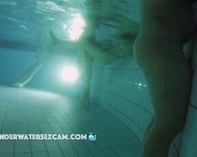NEW! This busty MILF fucks the underwater jet stream in the most shameless way possible